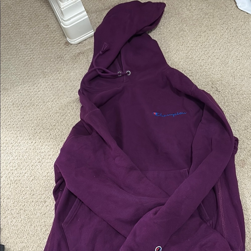 Champion Purple Hoodie